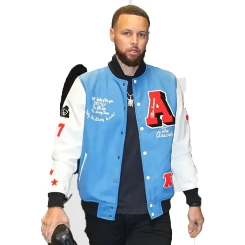 Stephen Curry Allen Iverson Jacket