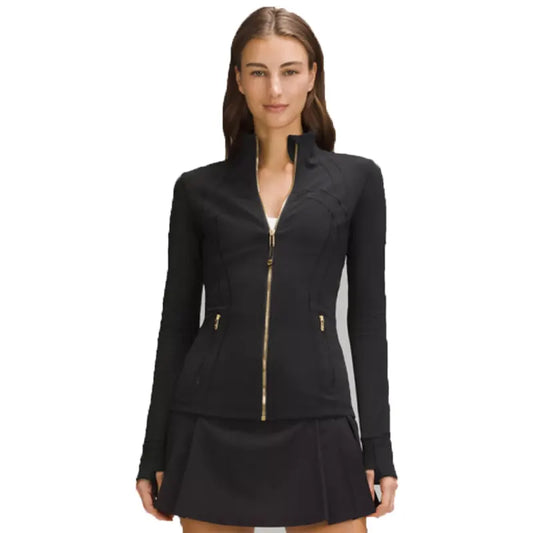 Lululemon Define Gold Zipper Jacket