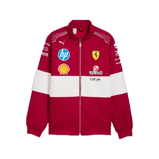 Scuderia Ferrari F1 2025 Team Racing Jacket