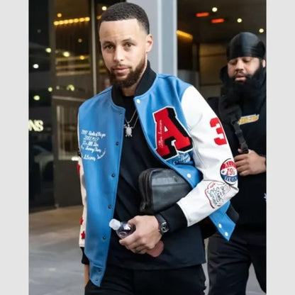 Stephen Curry Allen Iverson Jacket