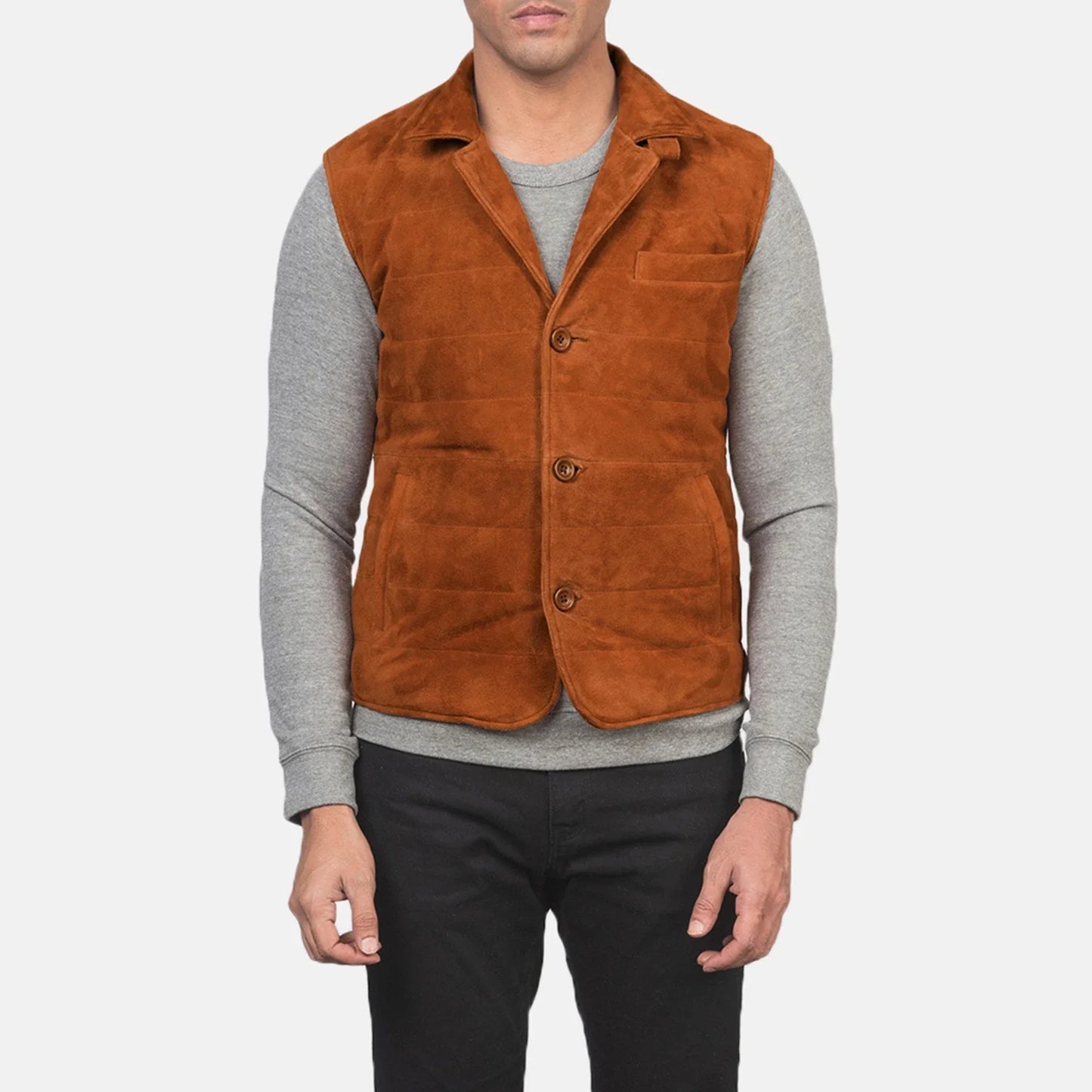 Tony Brown Suede Vest